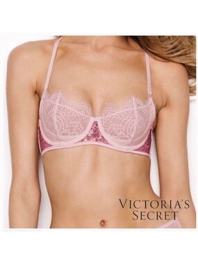 VS Sequined Unlined Bra